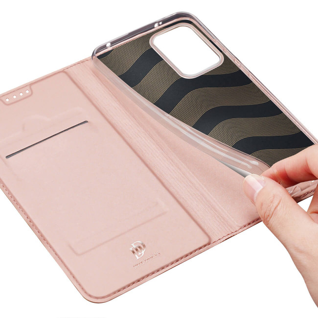 Dux Ducis Xiaomi Redmi Note 12 Pro / Poco X5 Pro 5G Flip Stand Case Θήκη Βιβλίο - Pink