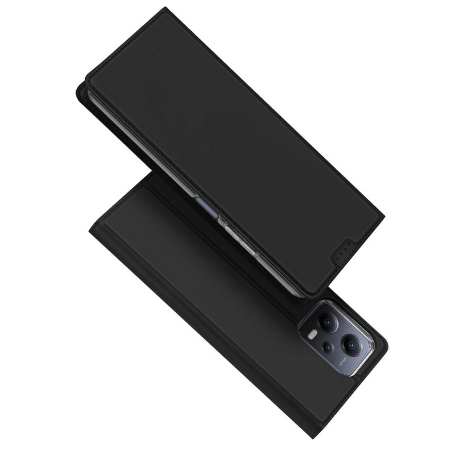 Dux Ducis Xiaomi Redmi Note 12 Pro+ Flip Stand Case Θήκη Βιβλίο - Black