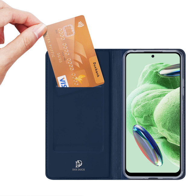 Dux Ducis Xiaomi Redmi Note 12 Pro+ Flip Stand Case Θήκη Βιβλίο - Blue