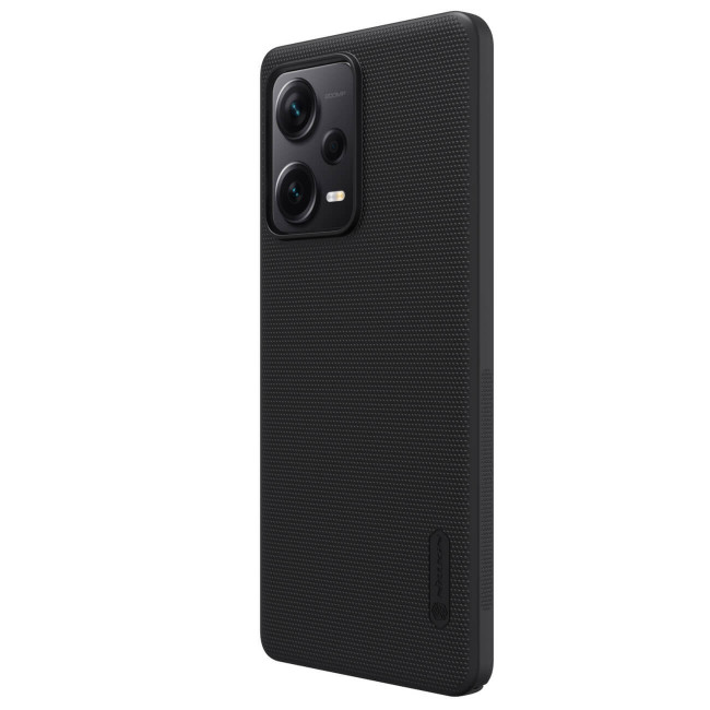 Nillkin Xiaomi Redmi Note 12 Pro+ Super Frosted Shield Σκληρή Θήκη με Πλαίσιο Σιλικόνης - Black