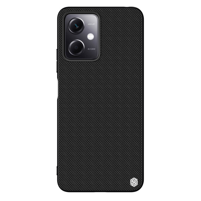 Nillkin Xiaomi Redmi Note 12 5G / Xiaomi Poco X5 5G Textured Case Σκληρή Θήκη με Πλαίσιο Σιλικόνης - Black