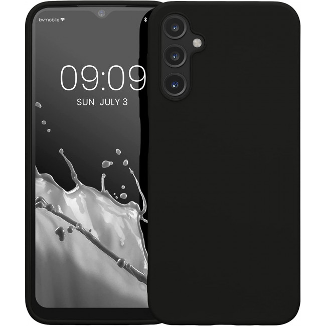 KW Samsung Galaxy A14 5G Θήκη Σιλικόνης TPU - Black - 61462.01