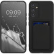 KW Samsung Galaxy A34 5G Θήκη Σιλικόνης TPU με Υποδοχή για Κάρτα - Black - 61353.01