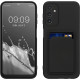 KW Samsung Galaxy A14 5G Θήκη Σιλικόνης TPU με Υποδοχή για Κάρτα - Black - 61352.01