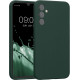 KW Samsung Galaxy A34 5G Θήκη Σιλικόνης Rubber TPU - Moss Green - 60807.169