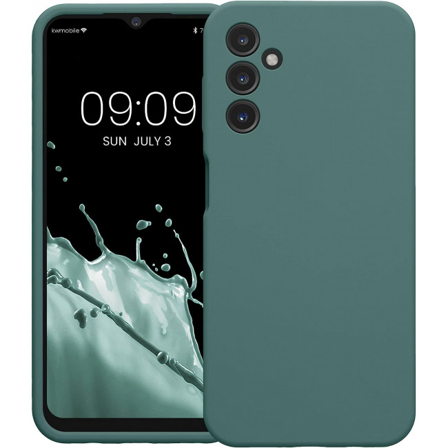 KW Samsung Galaxy A14 5G Θήκη Σιλικόνης Rubber TPU - Arctic Night - 60808.207