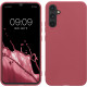 KW Samsung Galaxy A34 5G Θήκη Σιλικόνης TPU - Dark Rose - 60809.167