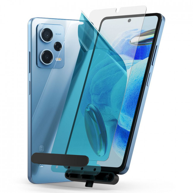 Ringke Xiaomi Redmi Note 12 Pro / Note 12 Pro+ / Poco X5 Pro 5G TG Glass 0.3mm 2.5D 9H Tempered Glass Αντιχαρακτικό Γυαλί Οθόνης - 2 Τεμάχια - Clear