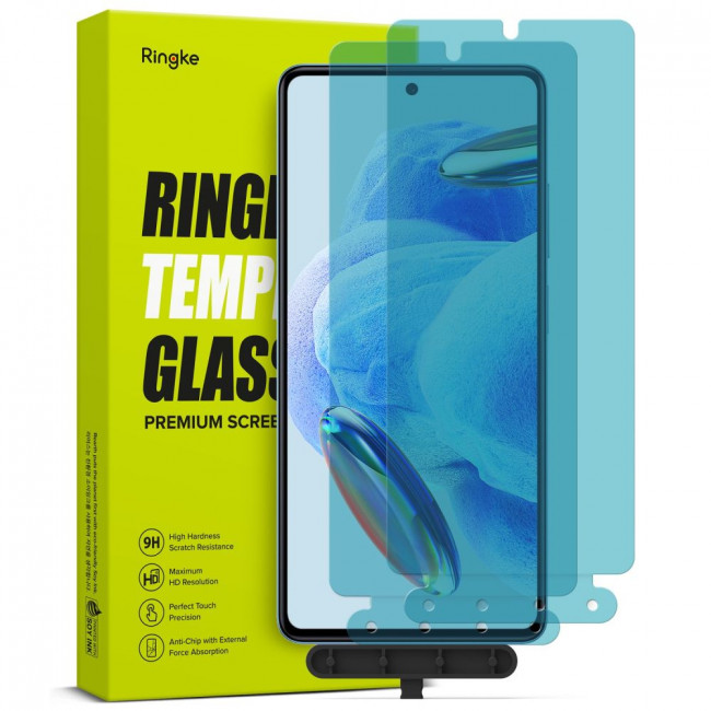 Ringke Xiaomi Redmi Note 12 Pro / Note 12 Pro+ / Poco X5 Pro 5G TG Glass 0.3mm 2.5D 9H Tempered Glass Αντιχαρακτικό Γυαλί Οθόνης - 2 Τεμάχια - Clear