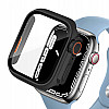 Tech-Protect Θήκη Apple Watch 7 / 8 / 9 - 45 mm Defence 360 με Προστασία Οθόνης - Black / Orange