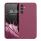 KW Samsung Galaxy A34 5G Θήκη Σιλικόνης Rubber TPU - Orchid Violet - 60807.235