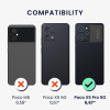 KW Xiaomi Poco X5 Pro 5G Θήκη Σιλικόνης Rubberized TPU - Matte Petrol - 60898.57