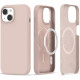 Tech-Protect iPhone 15 Plus Silicone Magsafe Θήκη Σιλικόνης TPU - Candy Pink