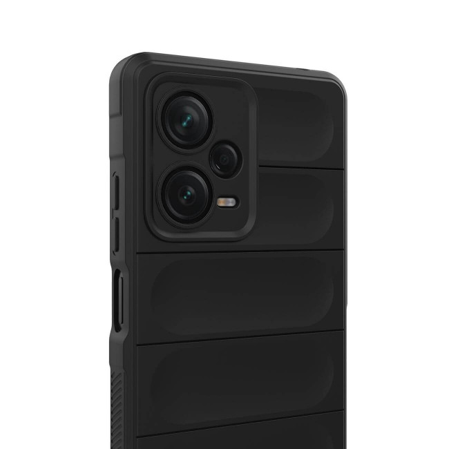 OEM Xiaomi Redmi Note 12 Pro+ Magic Shield Θήκη Σιλικόνης TPU - Black