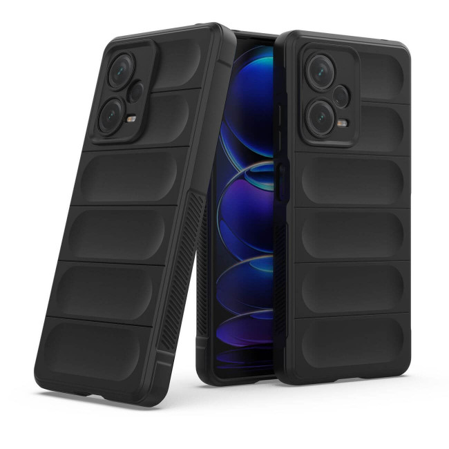 OEM Xiaomi Redmi Note 12 Pro+ Magic Shield Θήκη Σιλικόνης TPU - Black