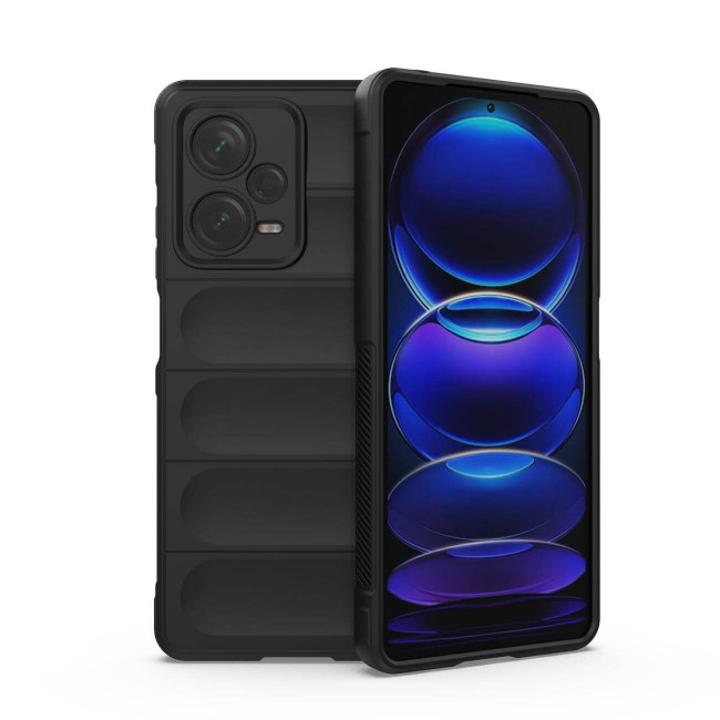 OEM Xiaomi Redmi Note 12 Pro+ Magic Shield Θήκη Σιλικόνης TPU - Black