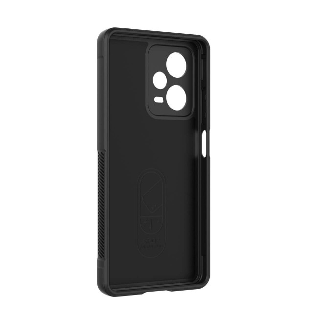 OEM Xiaomi Redmi Note 12 Pro+ Magic Shield Θήκη Σιλικόνης TPU - Black