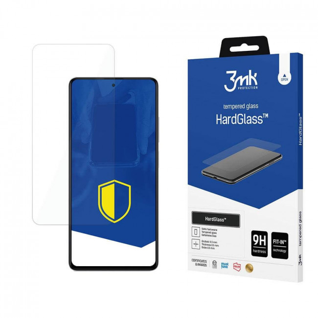 3MK Xiaomi Redmi Note 12 5G / Poco X5 5G HardGlass 0.30mm 9H Tempered Glass Αντιχαρακτικό Γυαλί Οθόνης - Clear