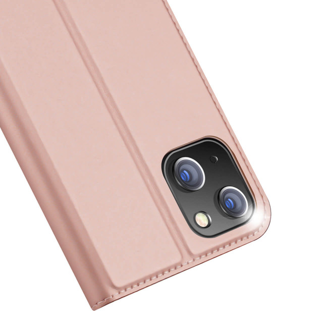 Dux Ducis iPhone 15 Plus Flip Stand Case Θήκη Βιβλίο - Pink