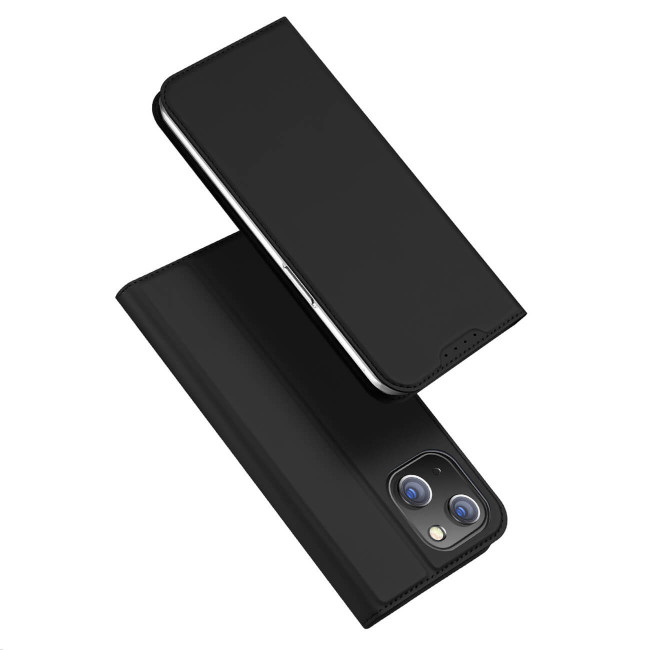 Dux Ducis iPhone 15 Flip Stand Case Θήκη Βιβλίο - Black