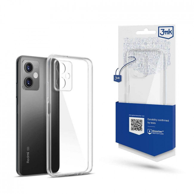 3MK Xiaomi Redmi Note 12 5G / Poco X5 5G Clear Case Series Θήκη Σιλικόνης - Διάφανη