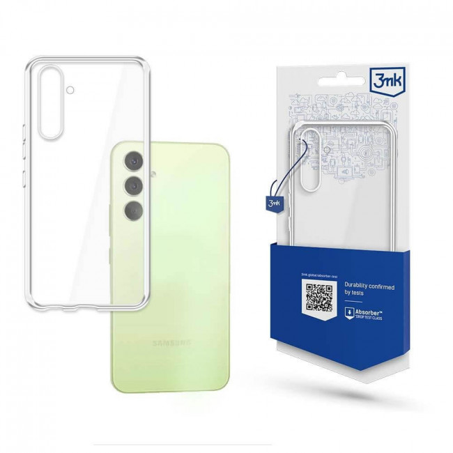 3MK Samsung Galaxy A54 5G Clear Case Series Θήκη Σιλικόνης - Διάφανη