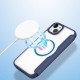 Dux Ducis iPhone 15 Plus Skin X Pro Magnetic Flip Case Θήκη Βιβλίο με MagSafe - Blue