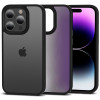 Tech-Protect iPhone 15 Pro MagMat Σκληρή Θήκη με Πλαίσιο Σιλικόνης - Matte Black / Ημιδιάφανη