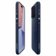 Spigen iPhone 15 Pro Max Liquid Air Θήκη Σιλικόνης - Navy Blue