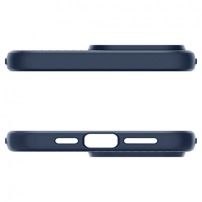 Spigen iPhone 15 Pro Max Liquid Air Θήκη Σιλικόνης - Navy Blue