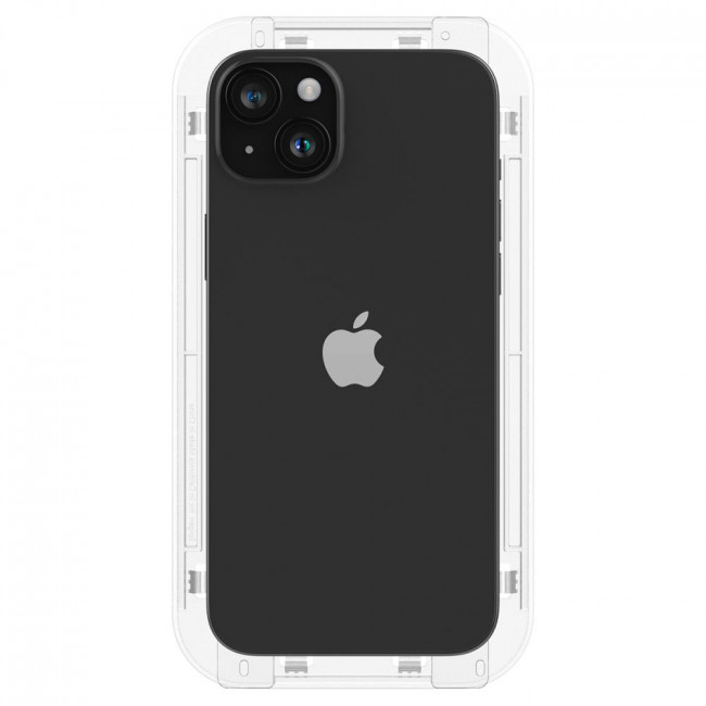 Spigen iPhone 15 / iPhone 16 Glas.TR EZ Fit 0.2mm 2.5D 9H Tempered Glass Αντιχαρακτικό Γυαλί Οθόνης - Clear - AGL06907