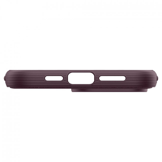 Caseology iPhone 15 Pro Parallax Mag Θήκη Σιλικόνης με Σκληρό Πλαίσιο και MagSafe - Burgundy