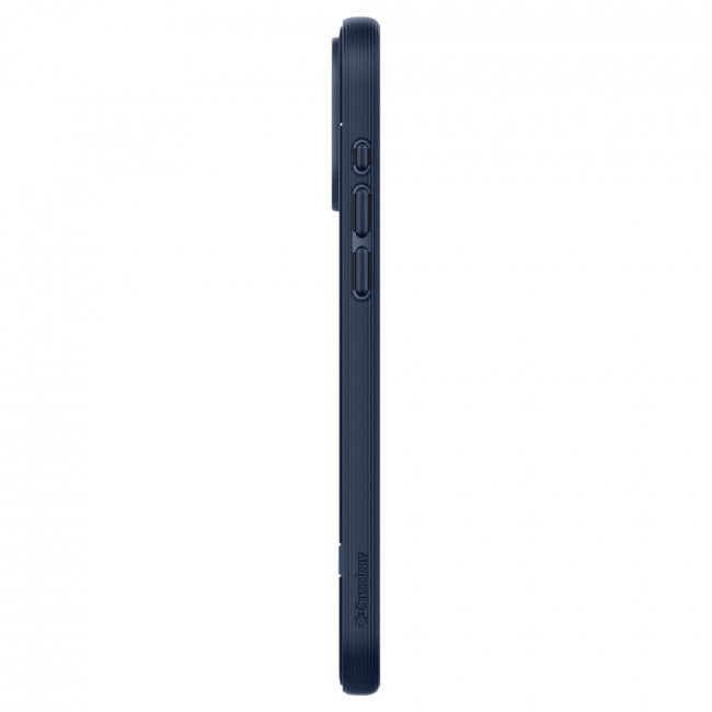 Caseology iPhone 15 Pro Parallax Mag Θήκη Σιλικόνης με Σκληρό Πλαίσιο και MagSafe - Midnight Blue