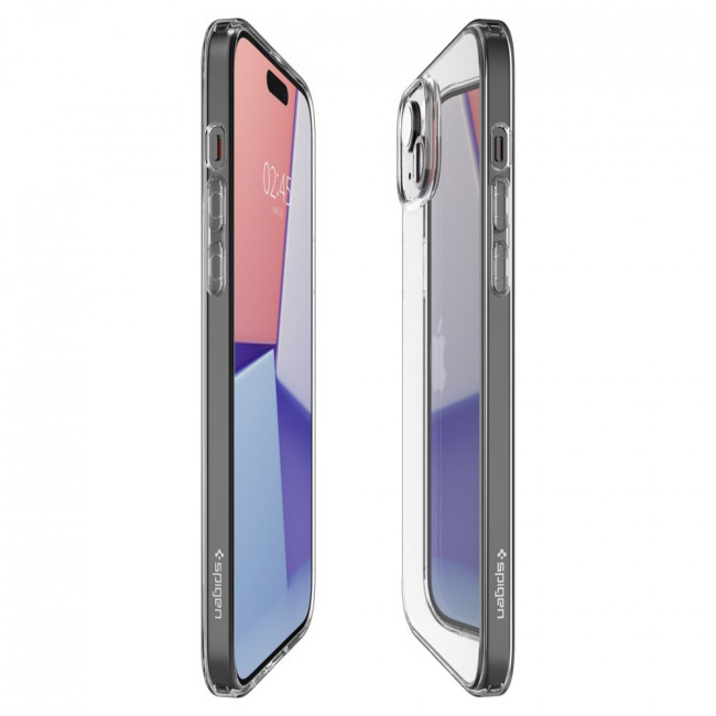 Spigen iPhone 15 AirSkin Hybrid Σκληρή Θήκη - Crystal Clear