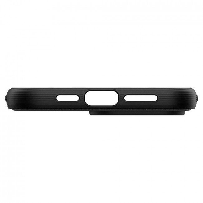 Caseology iPhone 15 Pro Parallax Mag Θήκη Σιλικόνης με Σκληρό Πλαίσιο και MagSafe - Matte Black