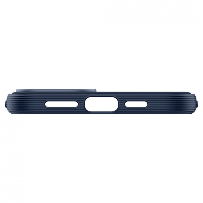 Caseology iPhone 15 Parallax Mag Θήκη Σιλικόνης με Σκληρό Πλαίσιο και MagSafe - Midnight Blue