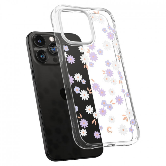 Spigen Cyrill iPhone 15 Pro Cecile Σκληρή Θήκη με Πλαίσιο Σιλικόνης - Dream Daisy