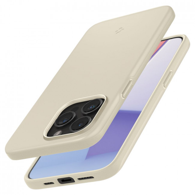 Spigen iPhone 15 Pro Thin Fit Σκληρή Θήκη - Mute Beige