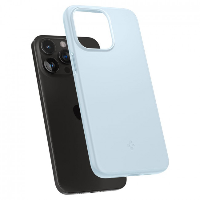 Spigen iPhone 15 Pro Thin Fit Σκληρή Θήκη - Mute Blue