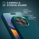 KW iPhone 15 Pro Θήκη Σιλικόνης Rubberized TPU - Teal Matte - 61955.57