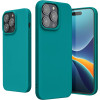 KW iPhone 15 Pro Λεπτή Θήκη Σιλικόνης TPU - Teal Matte - 61959.57