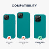 KW iPhone 15 Pro Λεπτή Θήκη Σιλικόνης TPU - Teal Matte - 61959.57