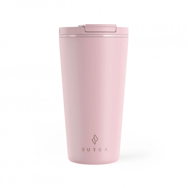 Burga COFFEE-CUP Κούπα Θερμός από Ανοξείδωτο Ατσάλι - 470ml - Blush Pink