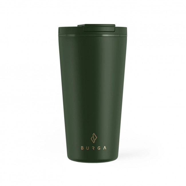 Burga COFFEE-CUP Κούπα Θερμός από Ανοξείδωτο Ατσάλι - 470ml - Khaki