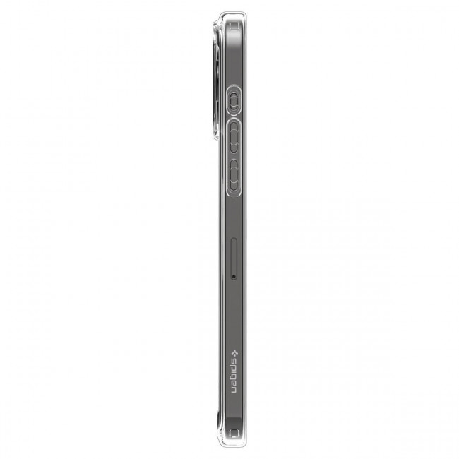 Spigen iPhone 15 Pro Max Crystal Hybrid Mag Σκληρή Θήκη με Πλαίσιο Σιλικόνης Και MagSafe - White