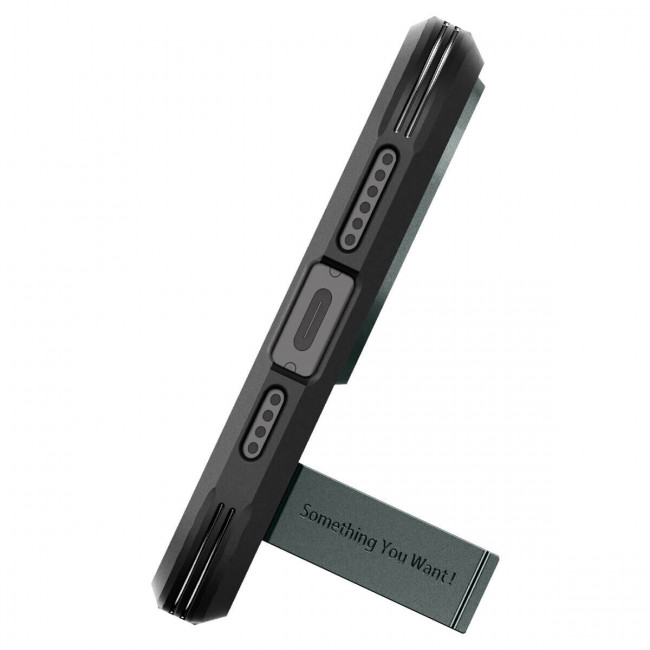 Spigen iPhone 15 Pro Tough Armor Mag Σκληρή Θήκη με MagSafe - Abyss Green