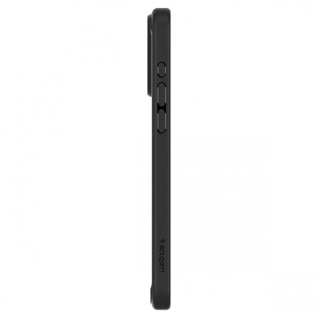 Spigen iPhone 15 Pro Crystal Hybrid Σκληρή Θήκη με Πλαίσιο Σιλικόνης - Matte Black