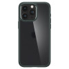 Spigen iPhone 15 Pro Ultra Hybrid Σκληρή Θήκη με Πλαίσιο Σιλικόνης - Frost Green