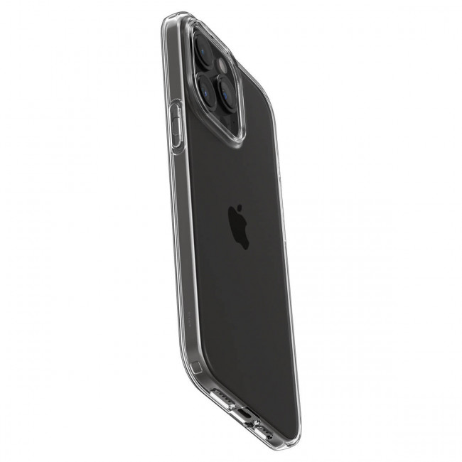 Spigen iPhone 15 Pro Crystal Flex Θήκη Σιλικόνης - Crystal Clear