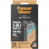 PanzerGlass iPhone 15 Pro - Σετ με 1 Αντιχαρακτικό Γυαλί Οθόνης Ultra-Wide Fit, 1 Αντιχαρακτικό Γυαλί για την Κάμερα και 1 Σκληρή Θήκη - Διάφανο